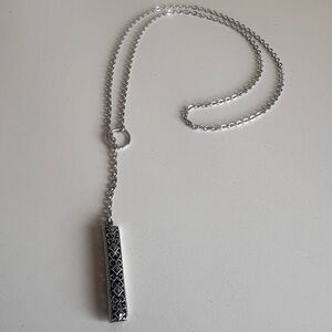 Judith Jack marcasite lariat necklace